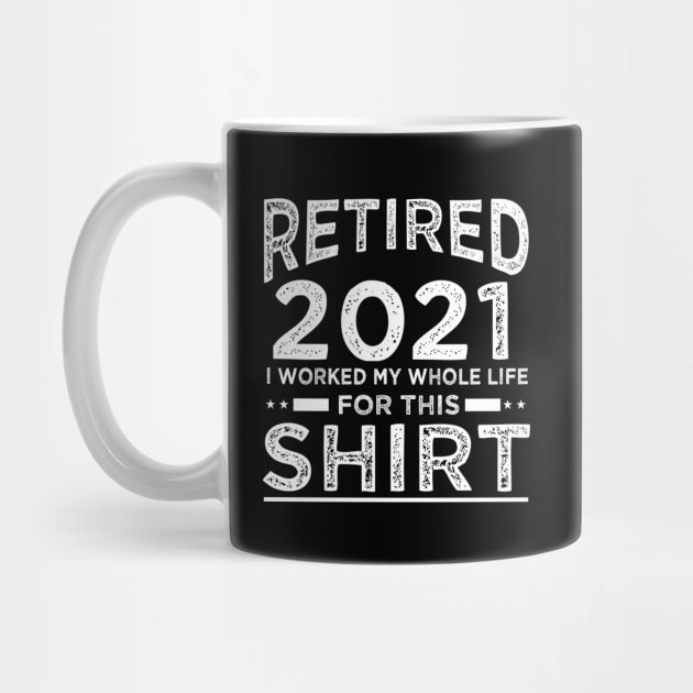 Sarcastic Retirement Quote Retired 2021 by ArtedPool